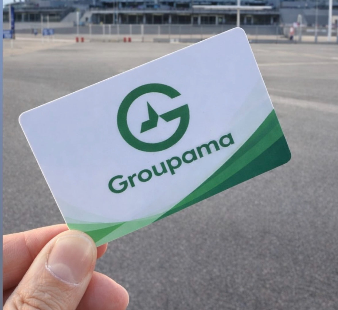 Exemple de carte nfc en pvc