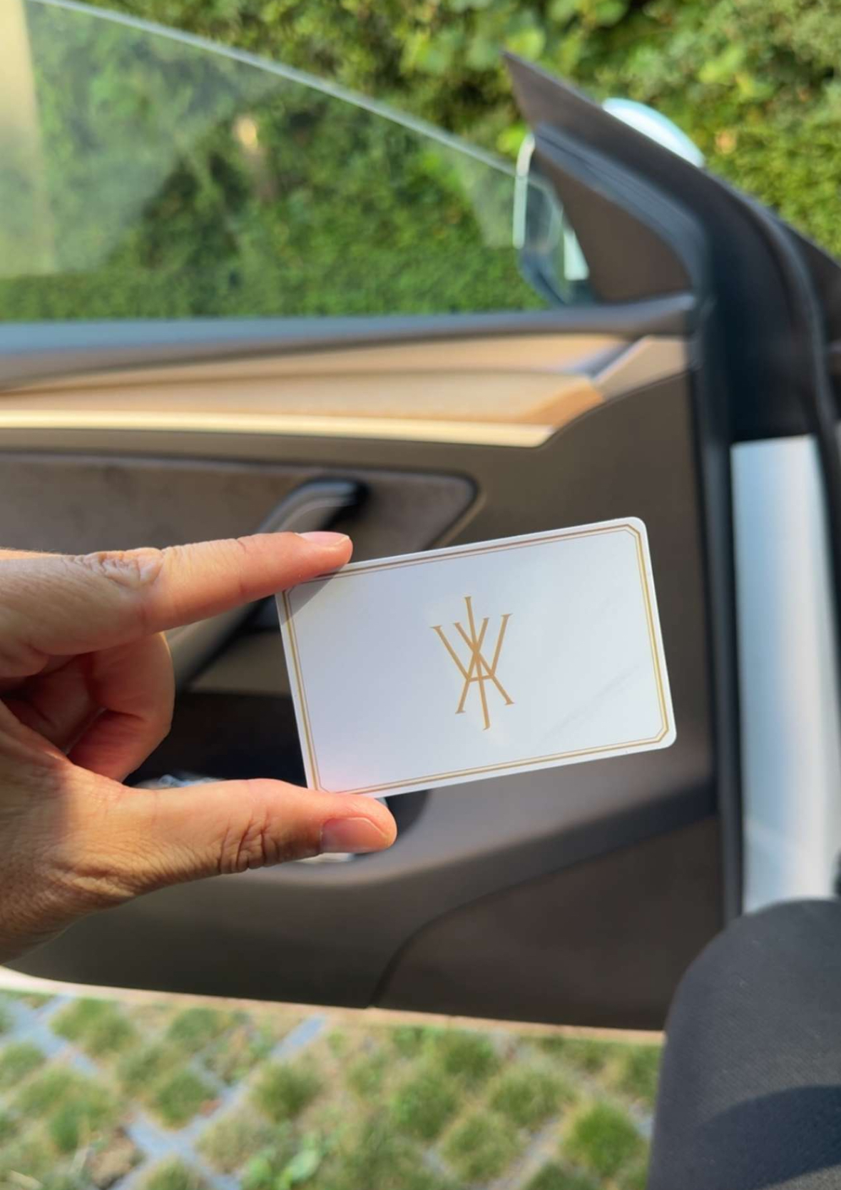 Exemple de carte nfc en pvc