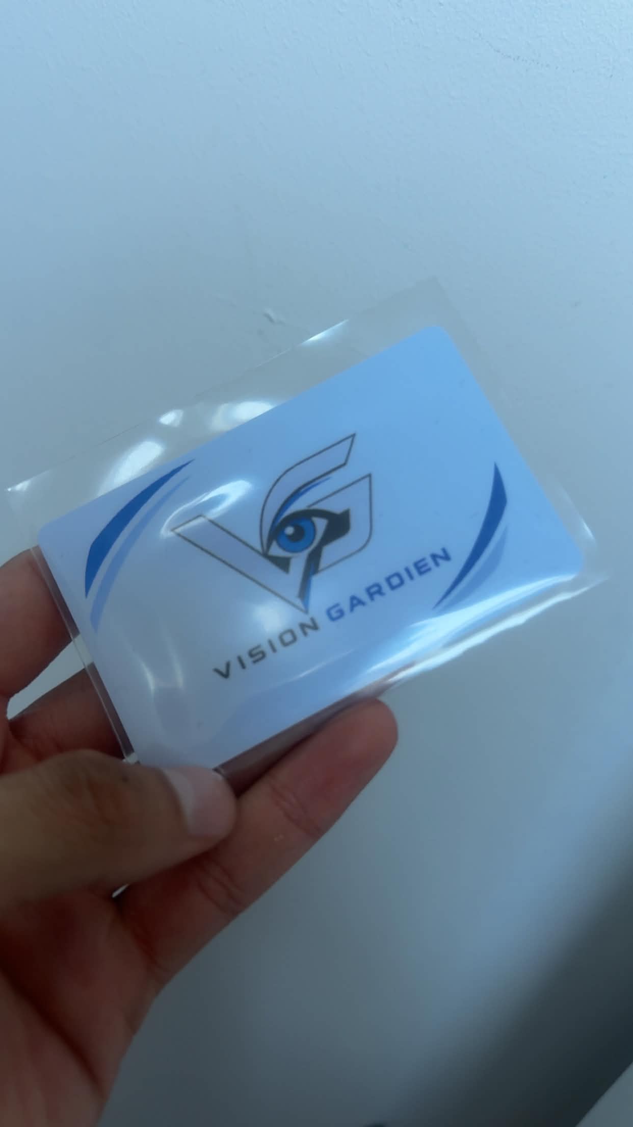 Exemple de carte nfc en pvc